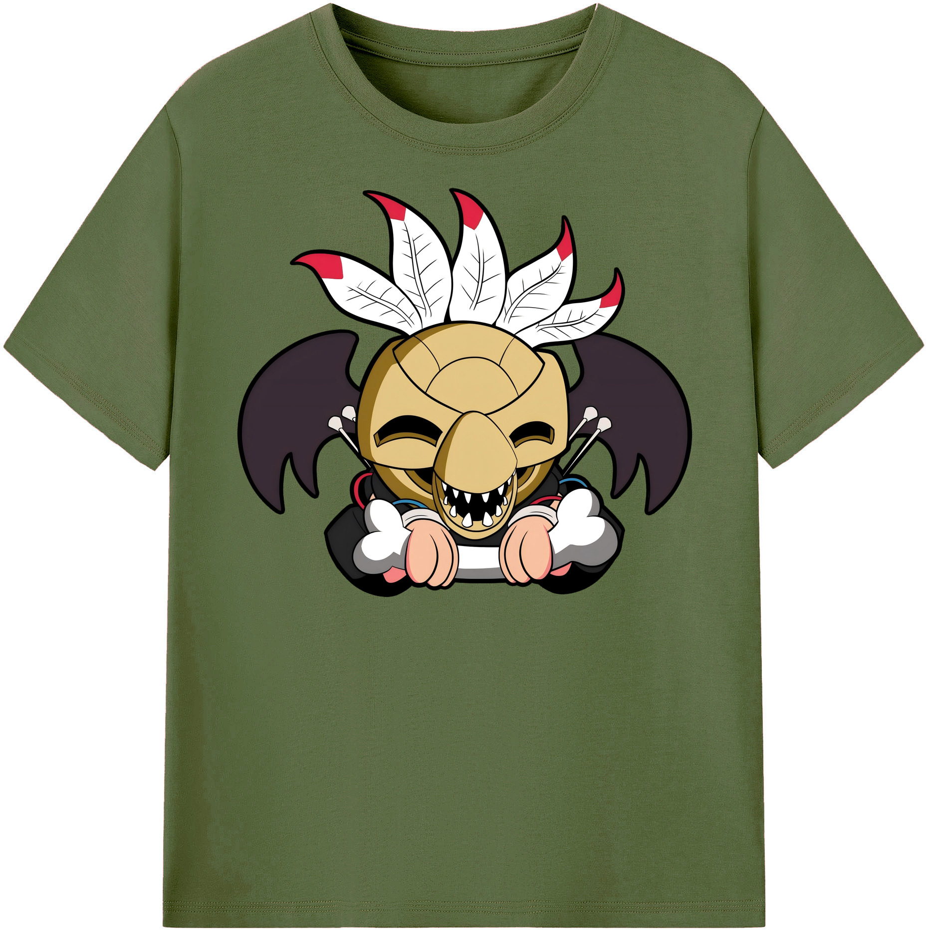 （画像用） ジョジョの奇妙な冒険 JoJo's Bizarre Adventure 綿100％半袖Tシャツ（フロントプリント）